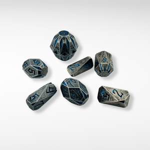 Stone Hedge – 7pc Handmade Dice Set - Nerd Gear Gaming Inc.