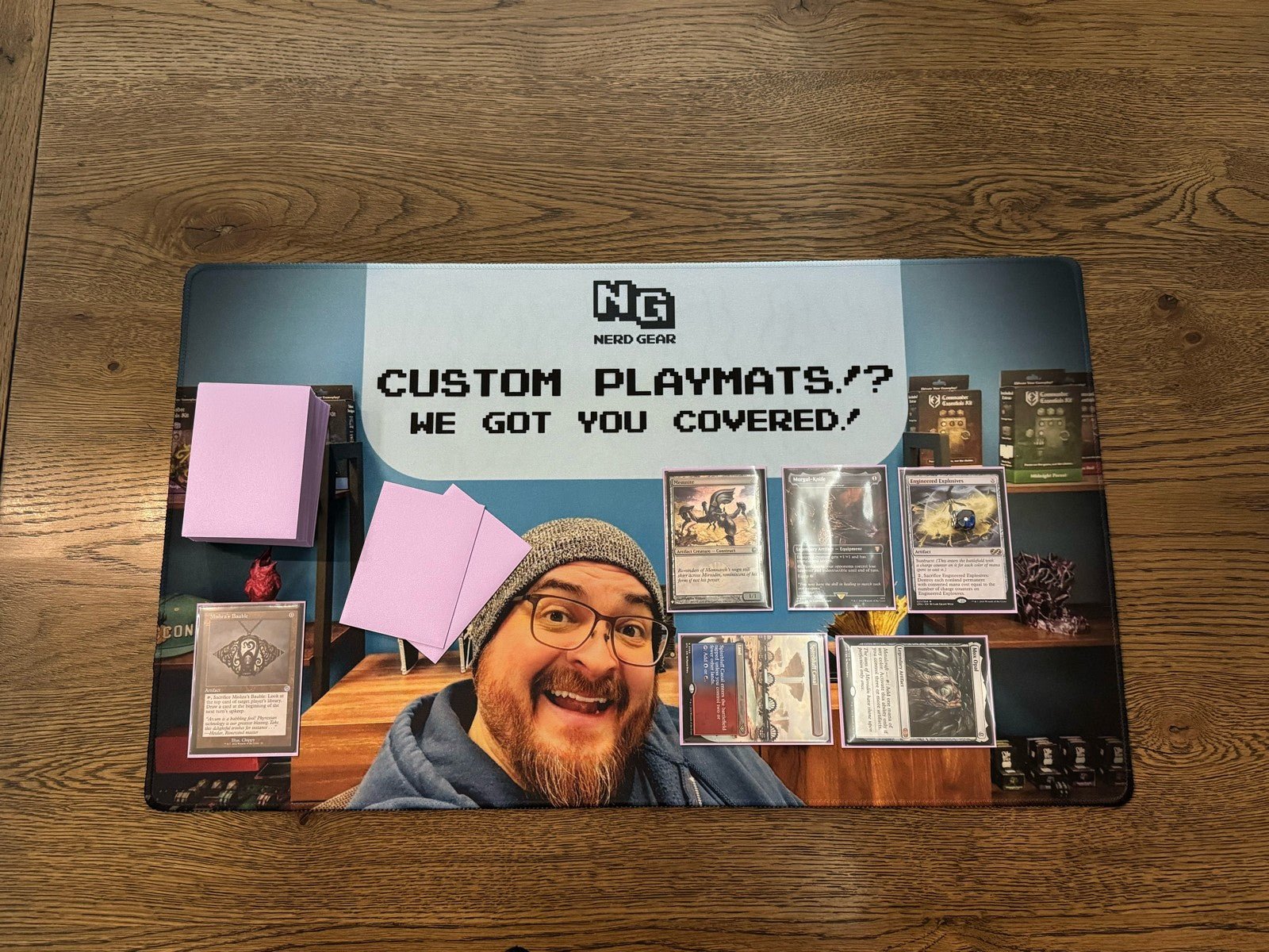 [[Template]] - Premium TCG Playmat - MTO - Nerd Gear Gaming Inc.