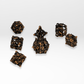 The Dragon Nest - 7pc Hollow Metal Dice Set - Nerd Gear Gaming Inc.