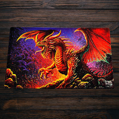 The Dragon - Premium MTG Playmat - MTO - Nerd Gear Gaming Inc.