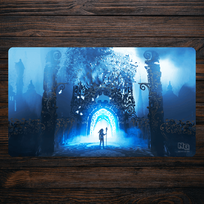 The Silent Cathedral - Premium TCG Playmat - MTO - Nerd Gear Gaming Inc.