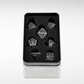 The Wizards Tomb - 7pc Solid Metal Dice Set - Nerd Gear Gaming Inc.