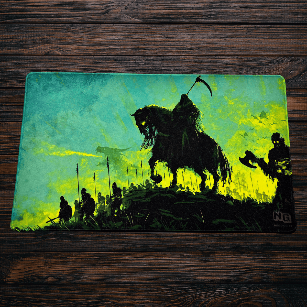 Toxic Onslaught - Premium TCG Playmat - MTO - Nerd Gear Gaming Inc.