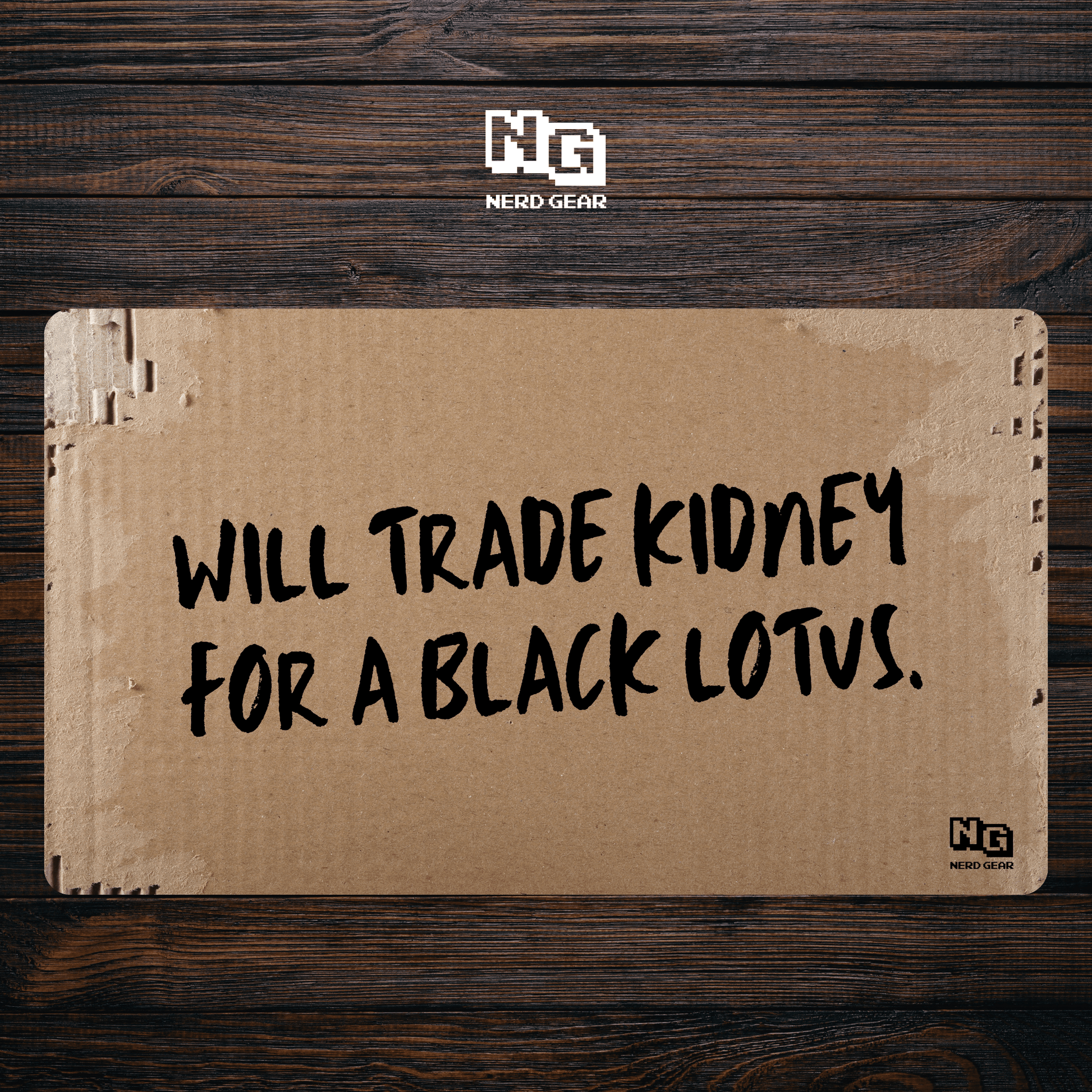 Trade Kidney Cardboard — Premium TCG Playmat - MTO - Nerd Gear Gaming Inc.