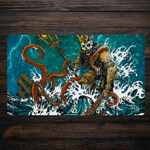 Treacherous Waters - David Lozeau - Premium TCG Playmat - MTO - Nerd Gear Gaming Inc.