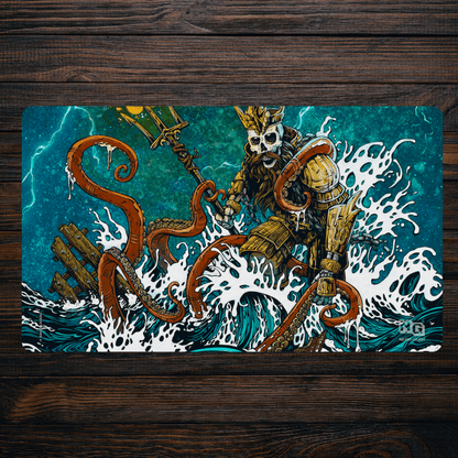 Treacherous Waters - David Lozeau - Premium TCG Playmat - MTO - Nerd Gear Gaming Inc.
